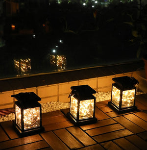 Illuminate Your Outdoors with the Solar Powered Wind Lamp
