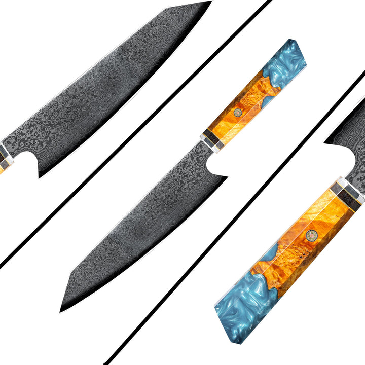 Elevate Your Culinary Skills with the Damascus Steel Chef’s Knife