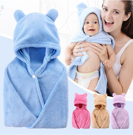 The Ultimate Cotton Hooded Baby Bath Care Towel