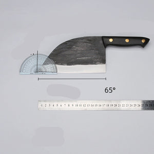 Forged Hammered Stainless Steel Kitchen Knives For Meat And Vegetables