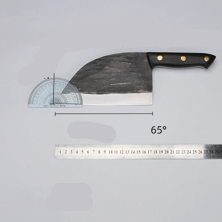 Forged Hammered Stainless Steel Kitchen Knives For Meat And Vegetables