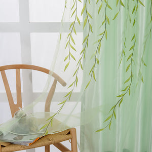 Transform Your Living Space with Exquisite Transparent Printed Curtains