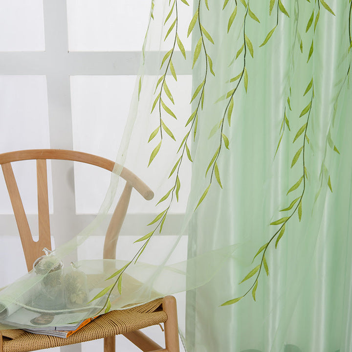 Transform Your Living Space with Exquisite Transparent Printed Curtains
