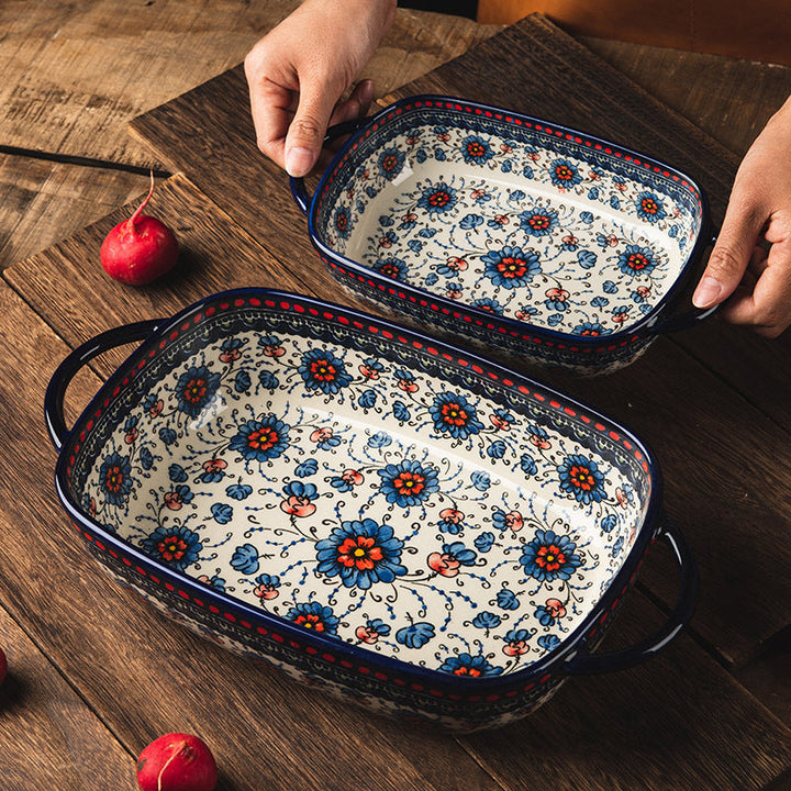 Elevate Your Culinary Experience with Our Rectangular Ceramic Casserole Dish