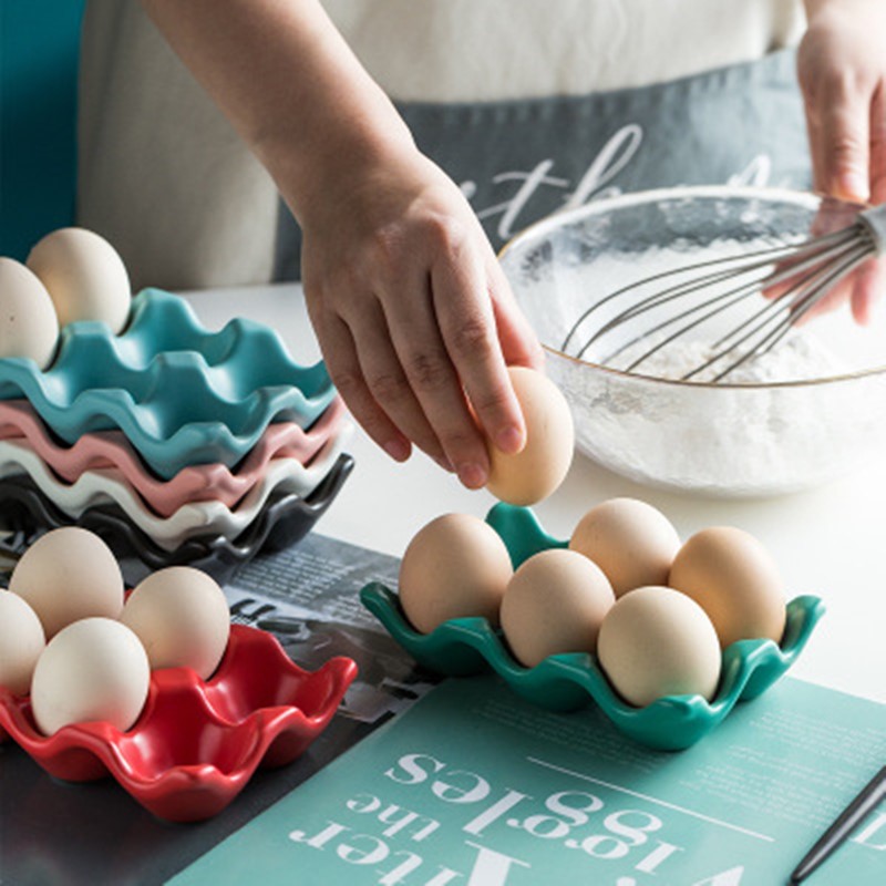 Kitchen Egg Rack Storage Organizer Holder Stand
