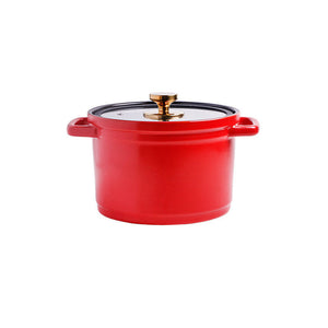 Experience Culinary Excellence with the Nordic Ceramic Large Capacity Stock Pot