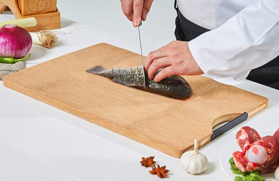 Carbonized Bamboo Kitchen Cutting Board