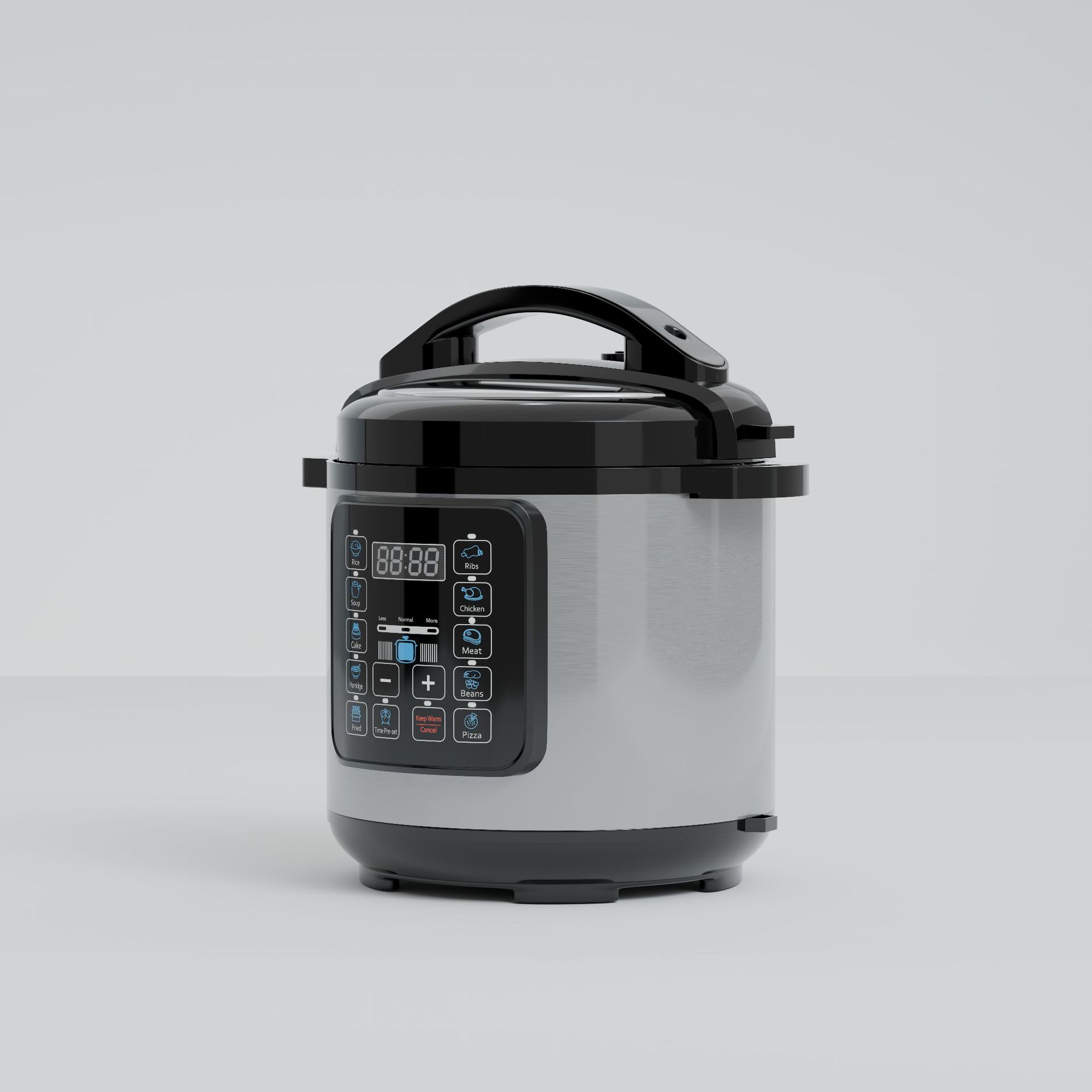 Smart 2.1 gal Large Capacity Electric Pressure Cooker Non Stick Pot