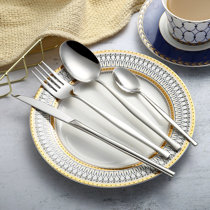 304 Stainless Steel Western Style Cutlery Set