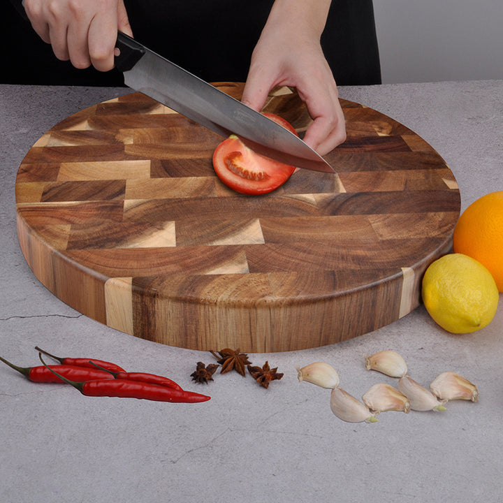 Solid Wood Splicing Kitchen Cutting Board