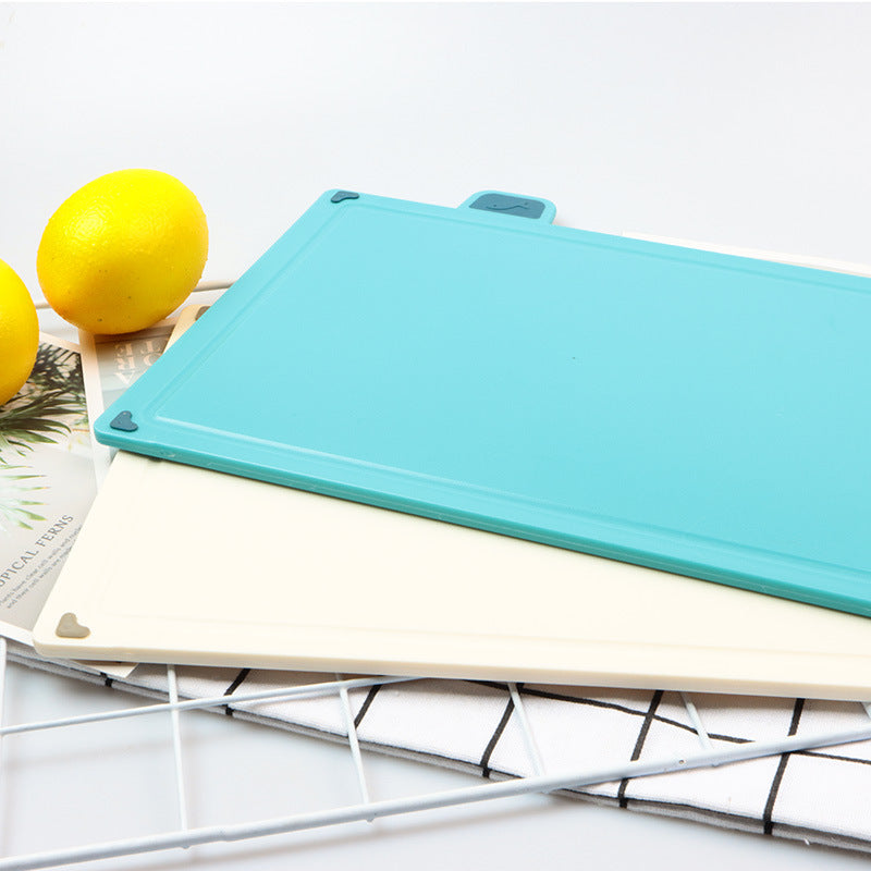 Four Piece Thickened PP Plastic Kitchen Cutting Board Set