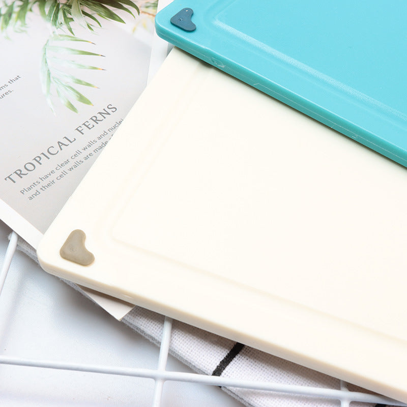 Four Piece Thickened PP Plastic Kitchen Cutting Board Set