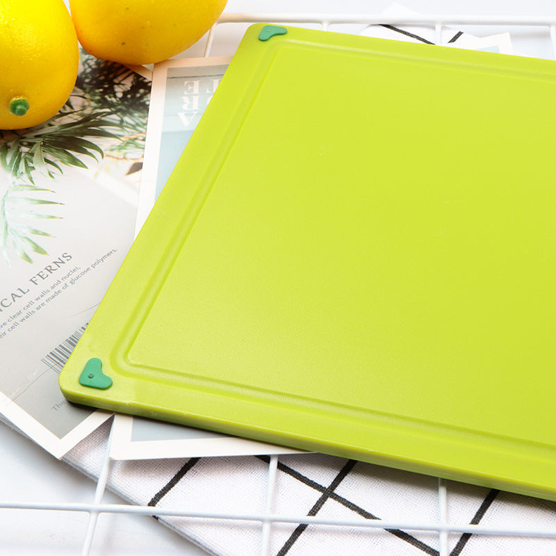 Four Piece Thickened PP Plastic Kitchen Cutting Board Set