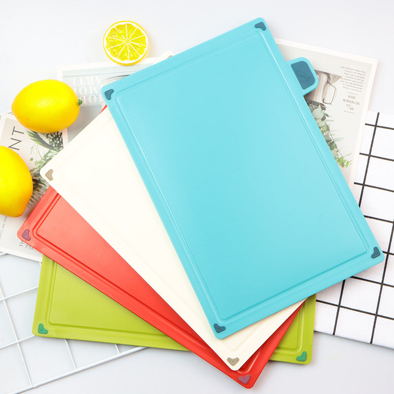 Four Piece Thickened PP Plastic Kitchen Cutting Board Set
