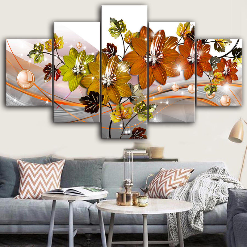 Inkjet Canvas Wall Painting For Sofa Background Home Decor