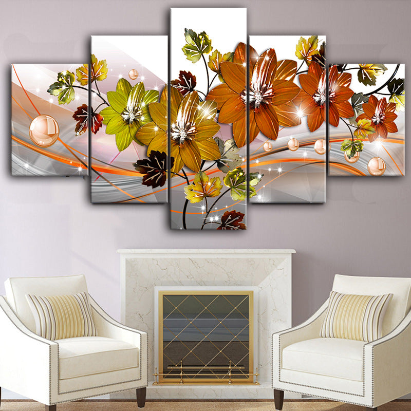 Inkjet Canvas Wall Painting For Sofa Background Home Decor