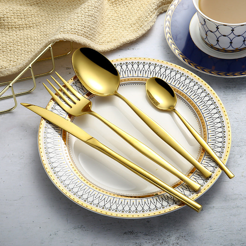 304 Stainless Steel Western Style Cutlery Set