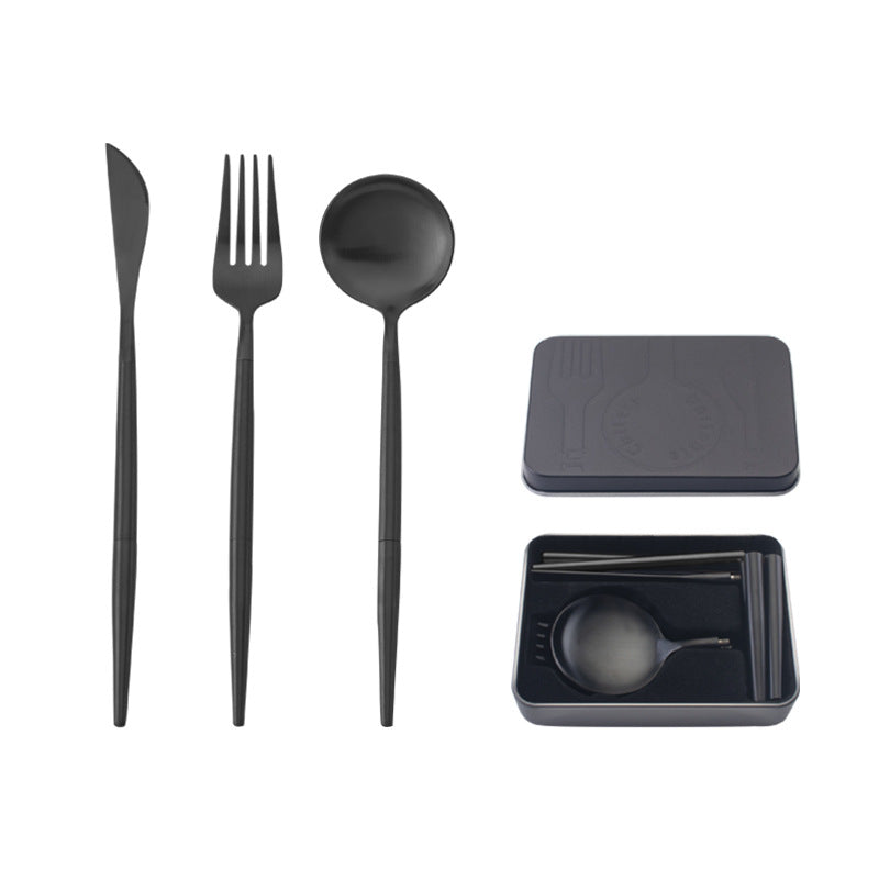 Portable Stainless Steel Travel Cutlery Set