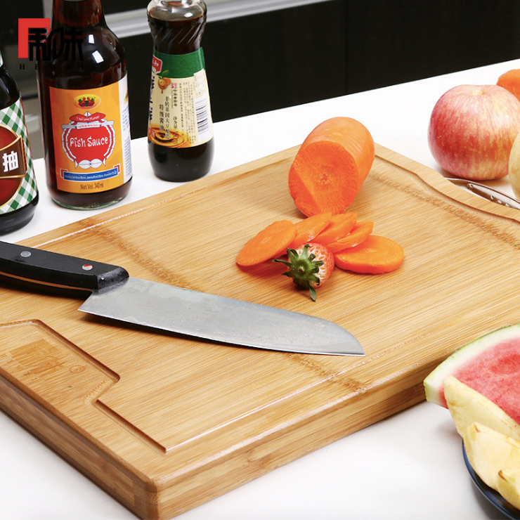 Carbonized Bamboo Kitchen Cutting Board