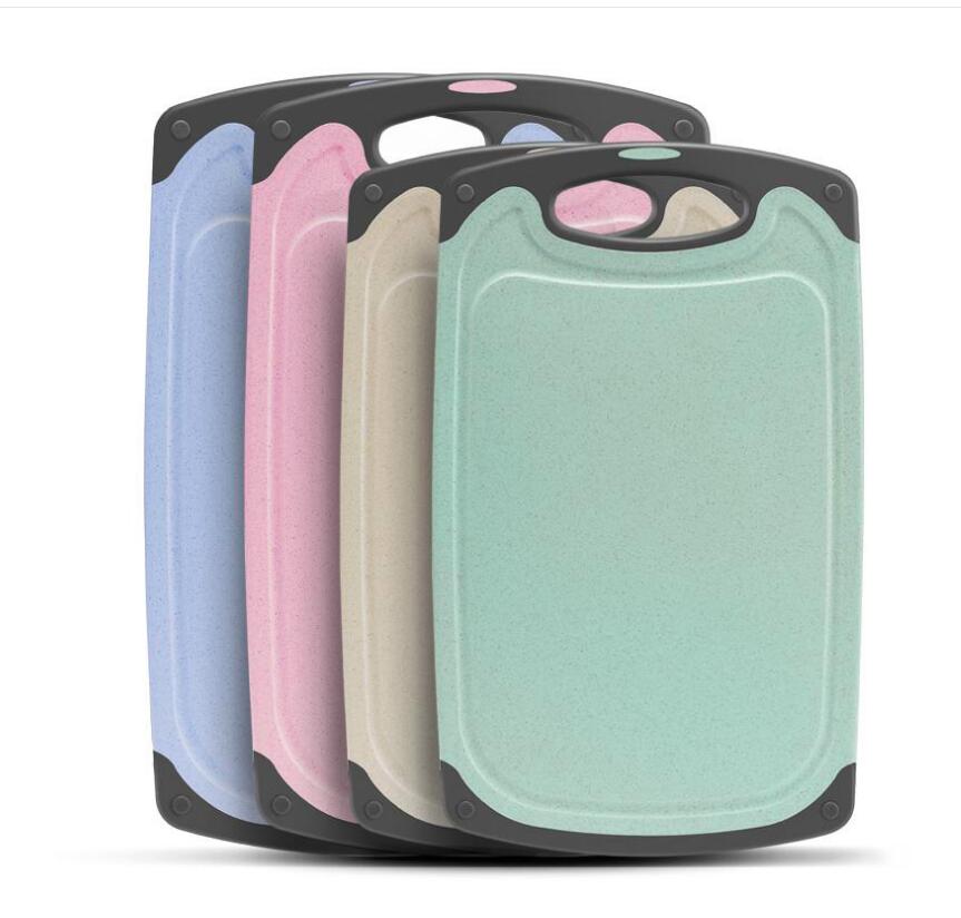 Wheat Straw Creative Plastic Fruit Cutting Board