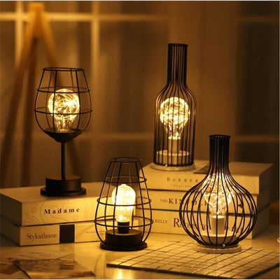Minimalist Hollow Table Lamp For Modern Home Decor
