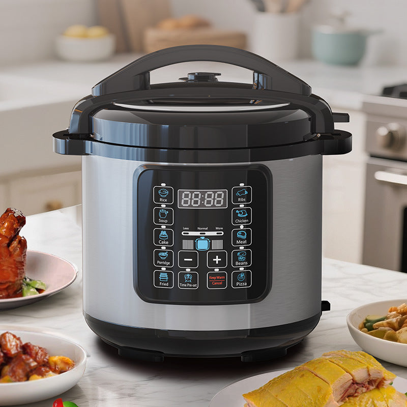 Smart 2.1 gal Large Capacity Electric Pressure Cooker Non Stick Pot