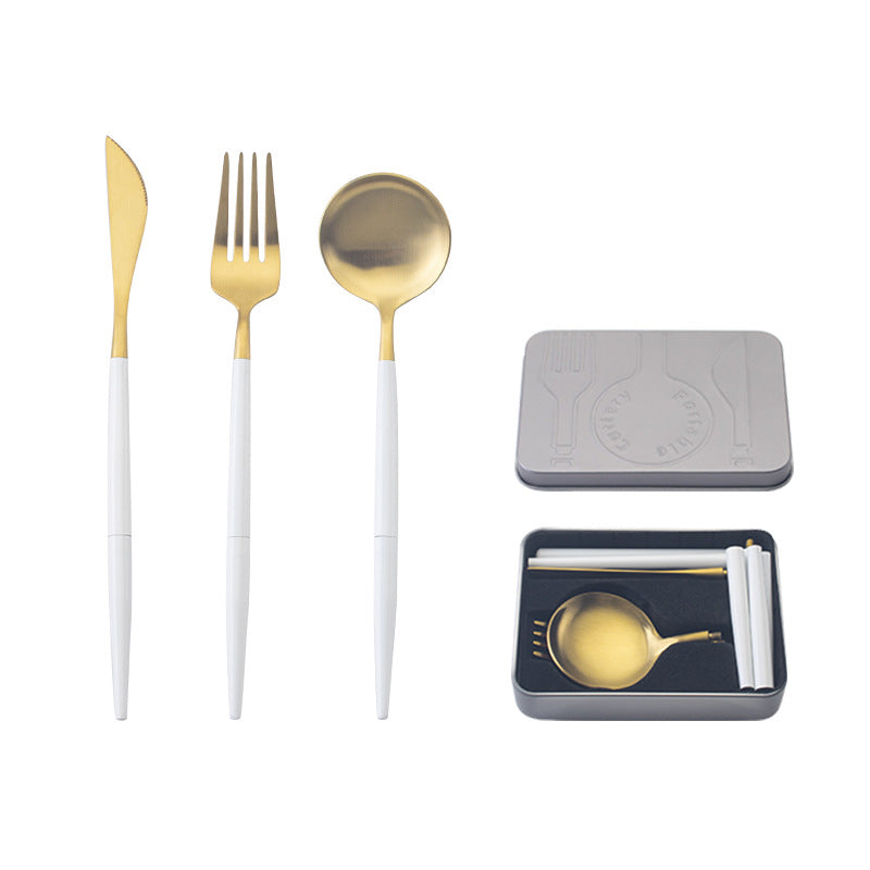 Portable Stainless Steel Travel Cutlery Set