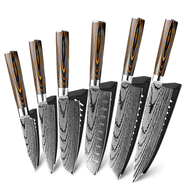 Stainless Steel Kitchen Knife Set