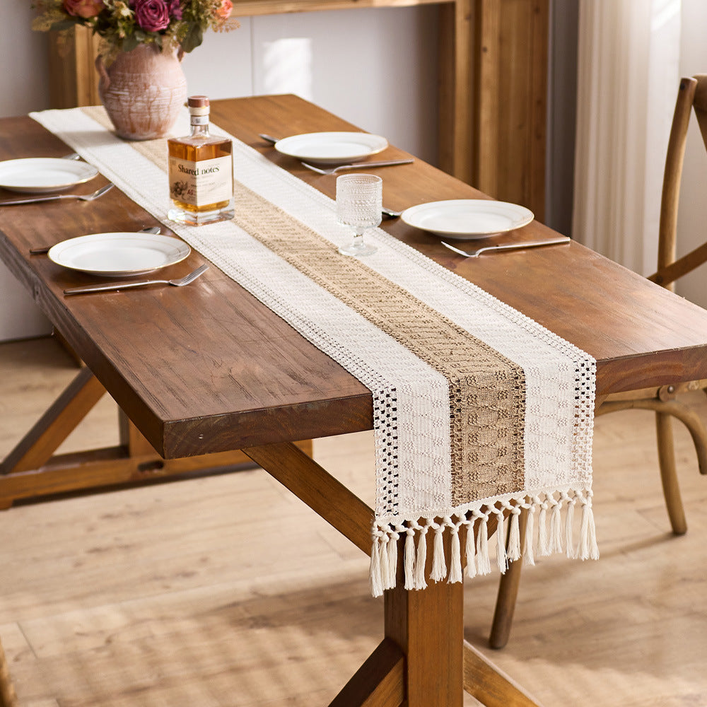 Linen Home Leisure Table Runner Decor
