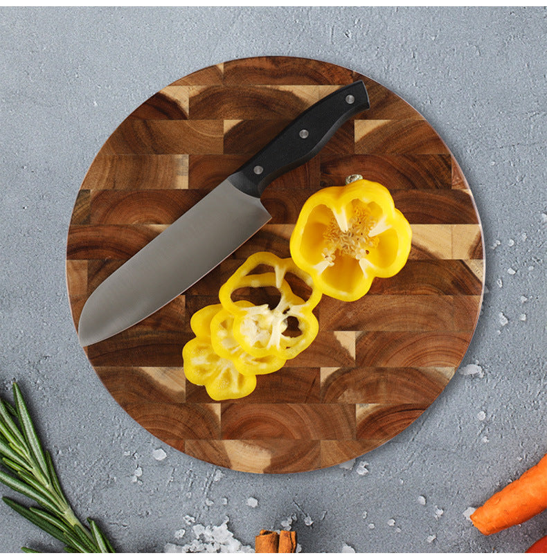Solid Wood Splicing Kitchen Cutting Board