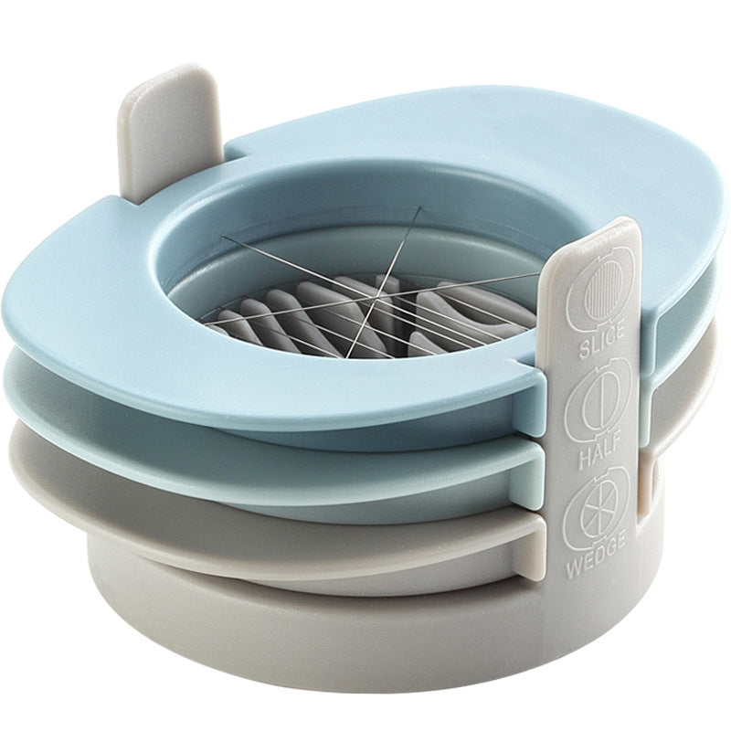 Manual Egg Cutter Kitchen Gadget Slicing Tool