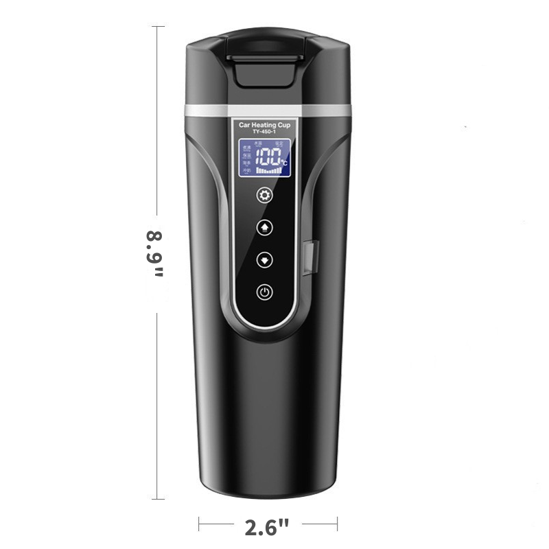 Smart Insulated Digital Display Heating Water Bottle