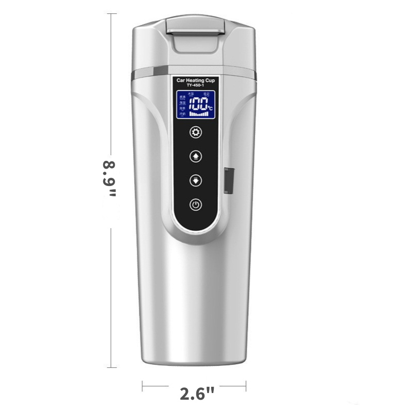 Smart Insulated Digital Display Heating Water Bottle