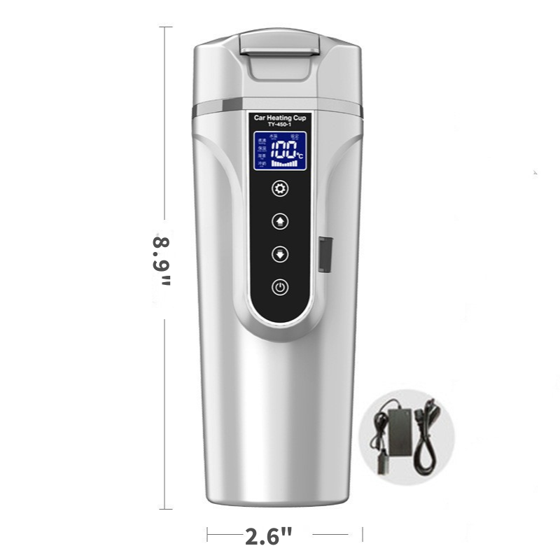 Smart Insulated Digital Display Heating Water Bottle