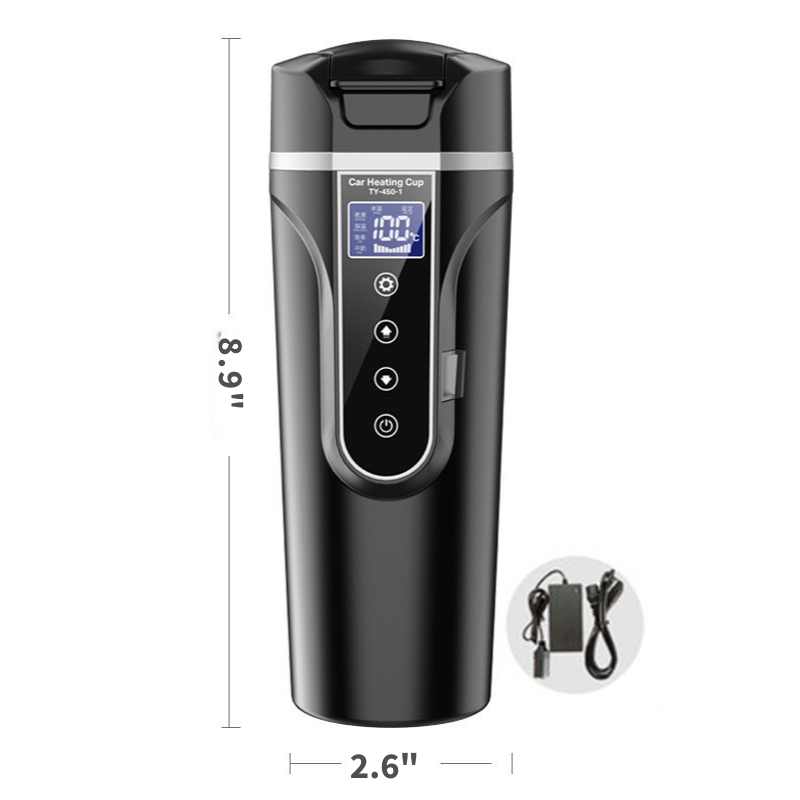 Smart Insulated Digital Display Heating Water Bottle