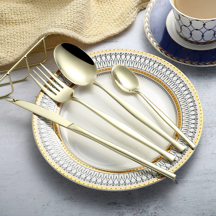 304 Stainless Steel Western Style Cutlery Set