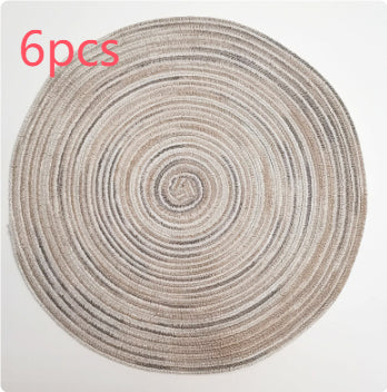 Western Style Heat Proof Placemat Coaster Set Home Decor