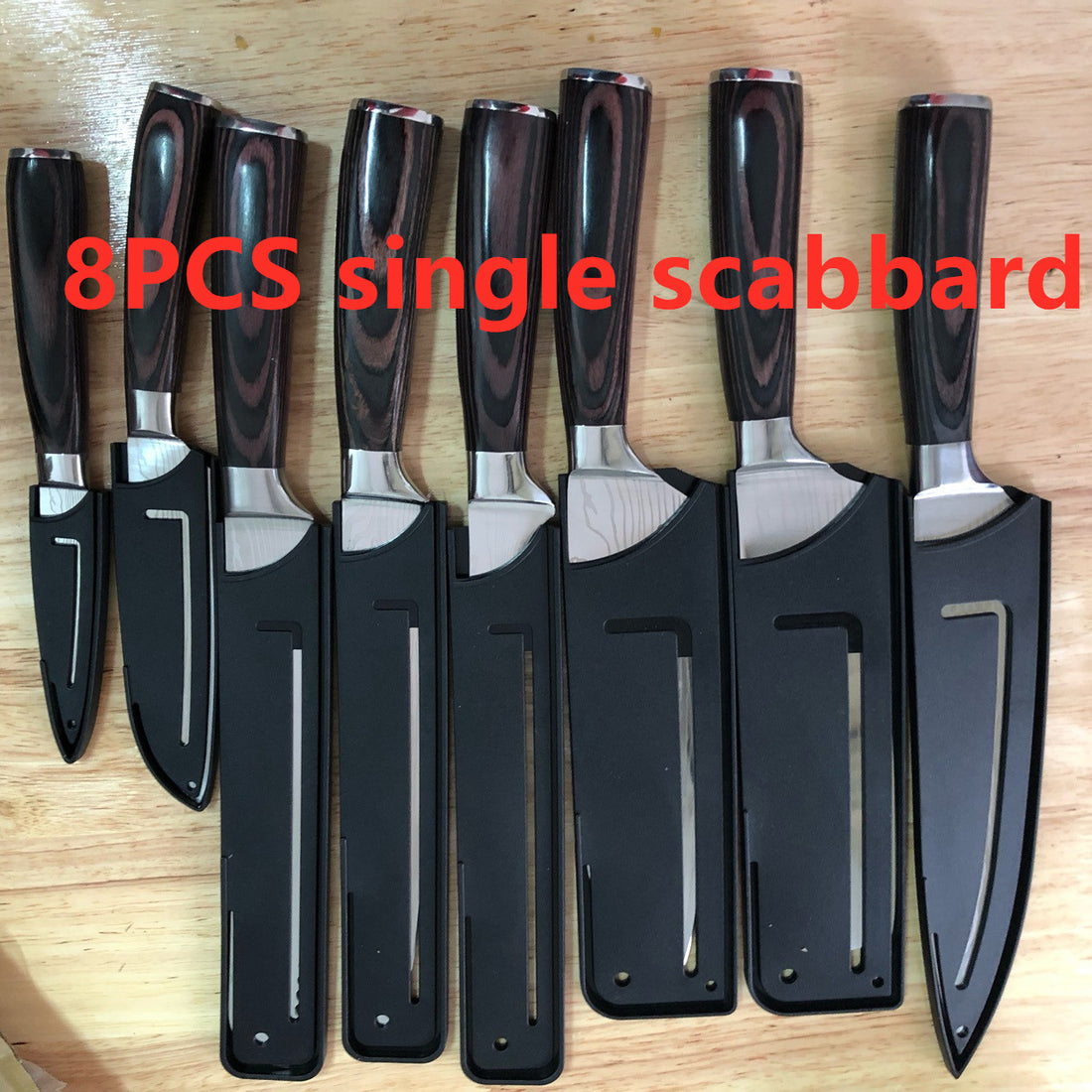 Chef Kitchen Cleaver Slicing Knives Set
