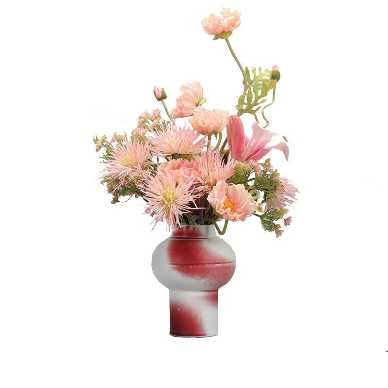 Artificial Greenery Floral Table Vase Dining Table Decor