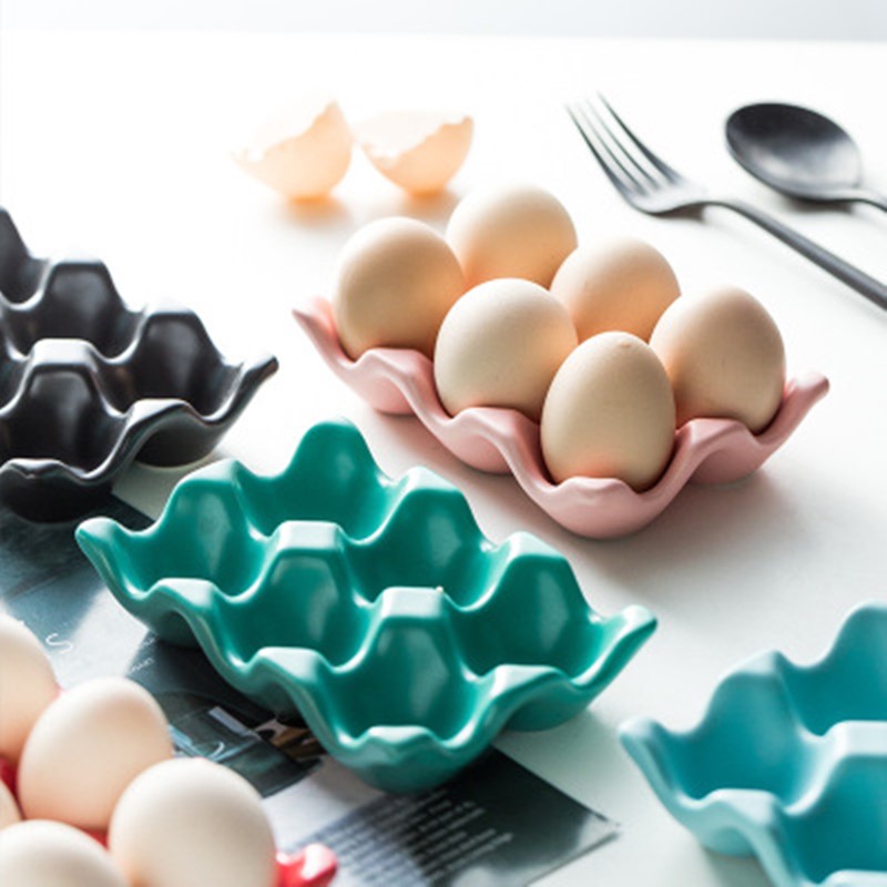 Kitchen Egg Rack Storage Organizer Holder Stand