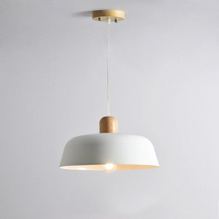 Nordic Wood Pendant Hanging Lamp Kitchen Dining Room Decor