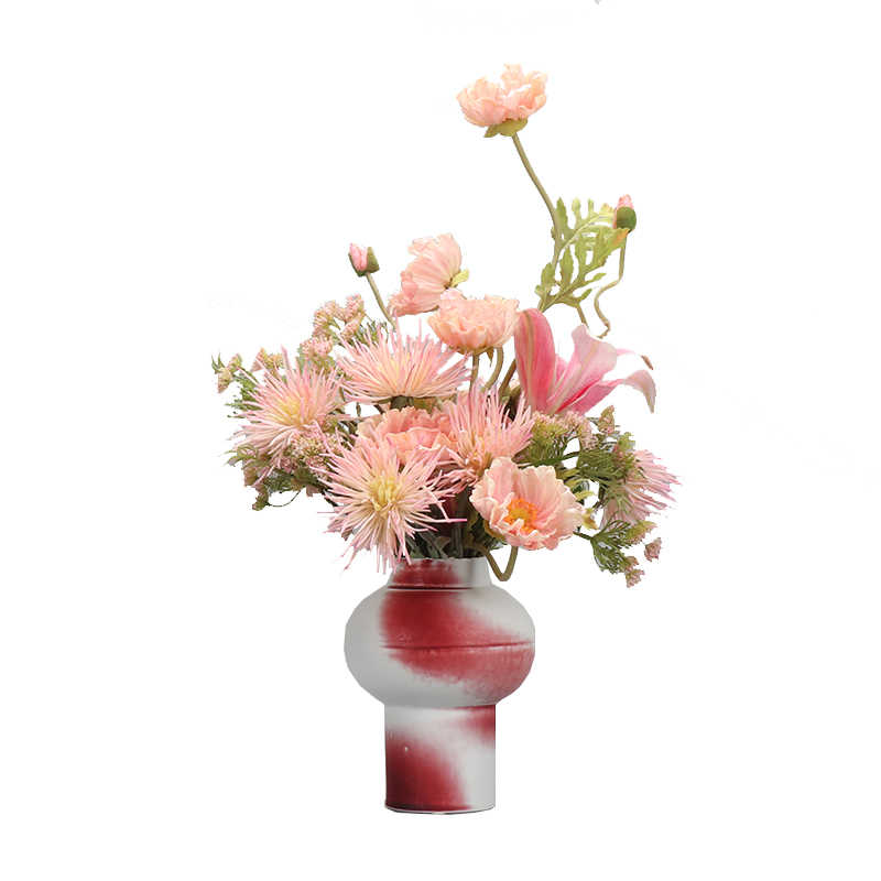 Artificial Greenery Floral Table Vase Dining Table Decor