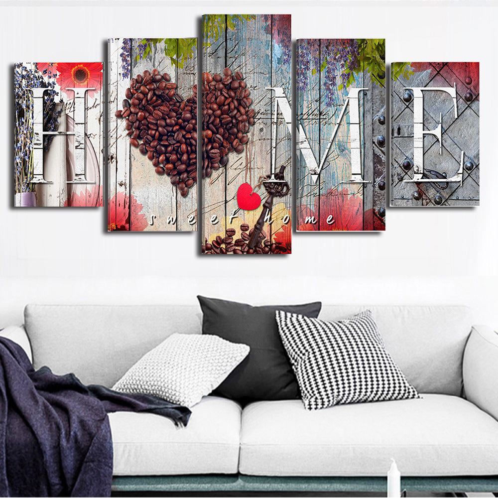 Home Sweet Home Decorative Wall Board Sign