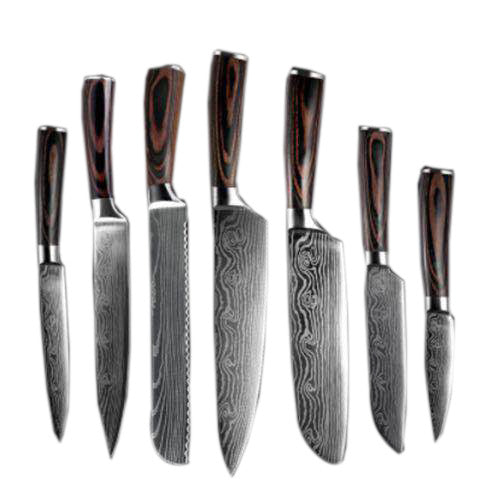 Chef Kitchen Cleaver Slicing Knives Set