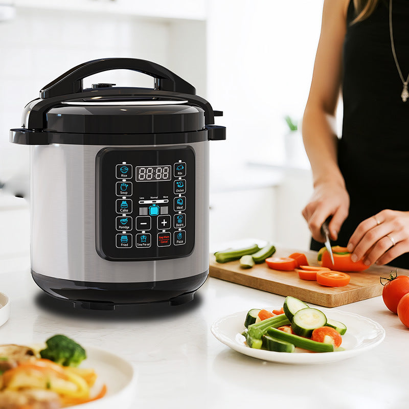 Smart 2.1 gal Large Capacity Electric Pressure Cooker Non Stick Pot