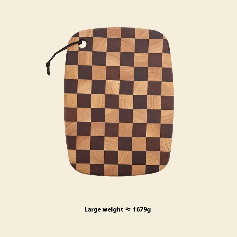 Acacia Mangium Solid Wood Grid Cutting Board