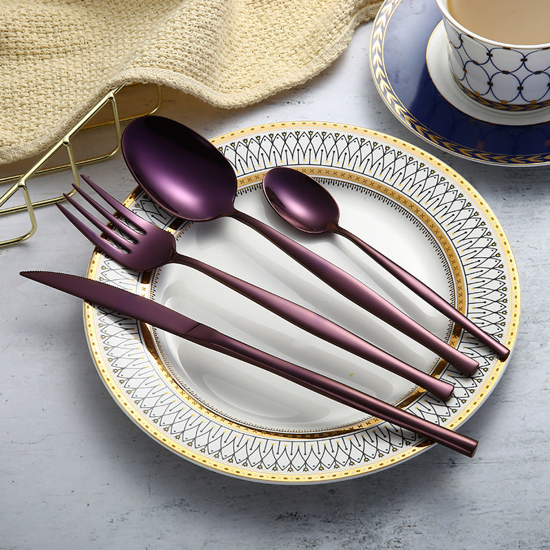 304 Stainless Steel Western Style Cutlery Set