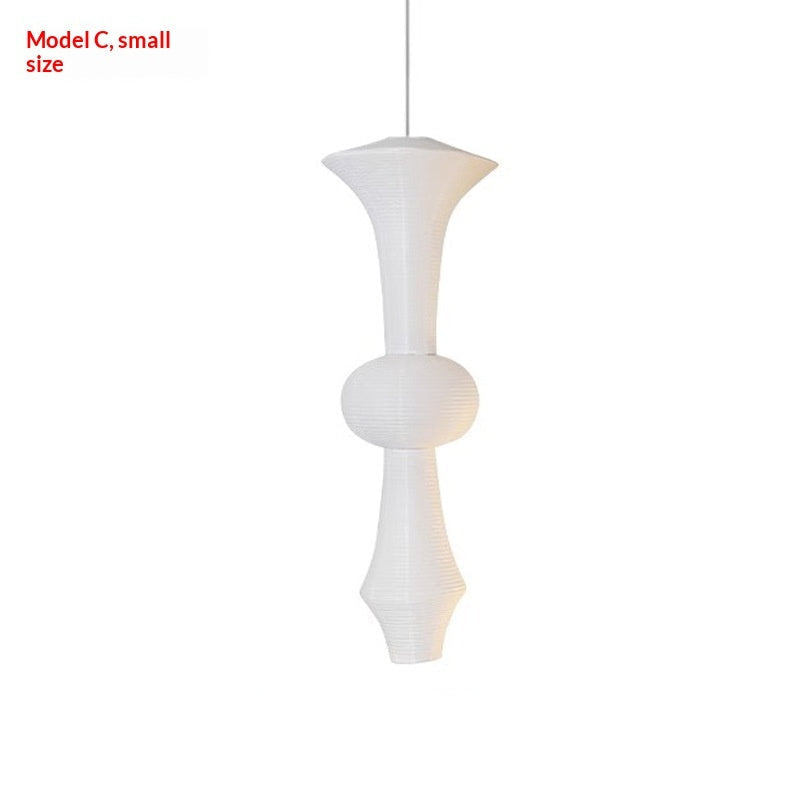 Paper Art Chandelier Bedroom Dining Room Decor Fixture