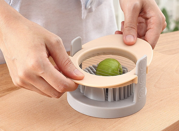 Manual Egg Cutter Kitchen Gadget Slicing Tool
