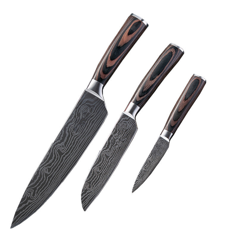 Chef Kitchen Cleaver Slicing Knives Set